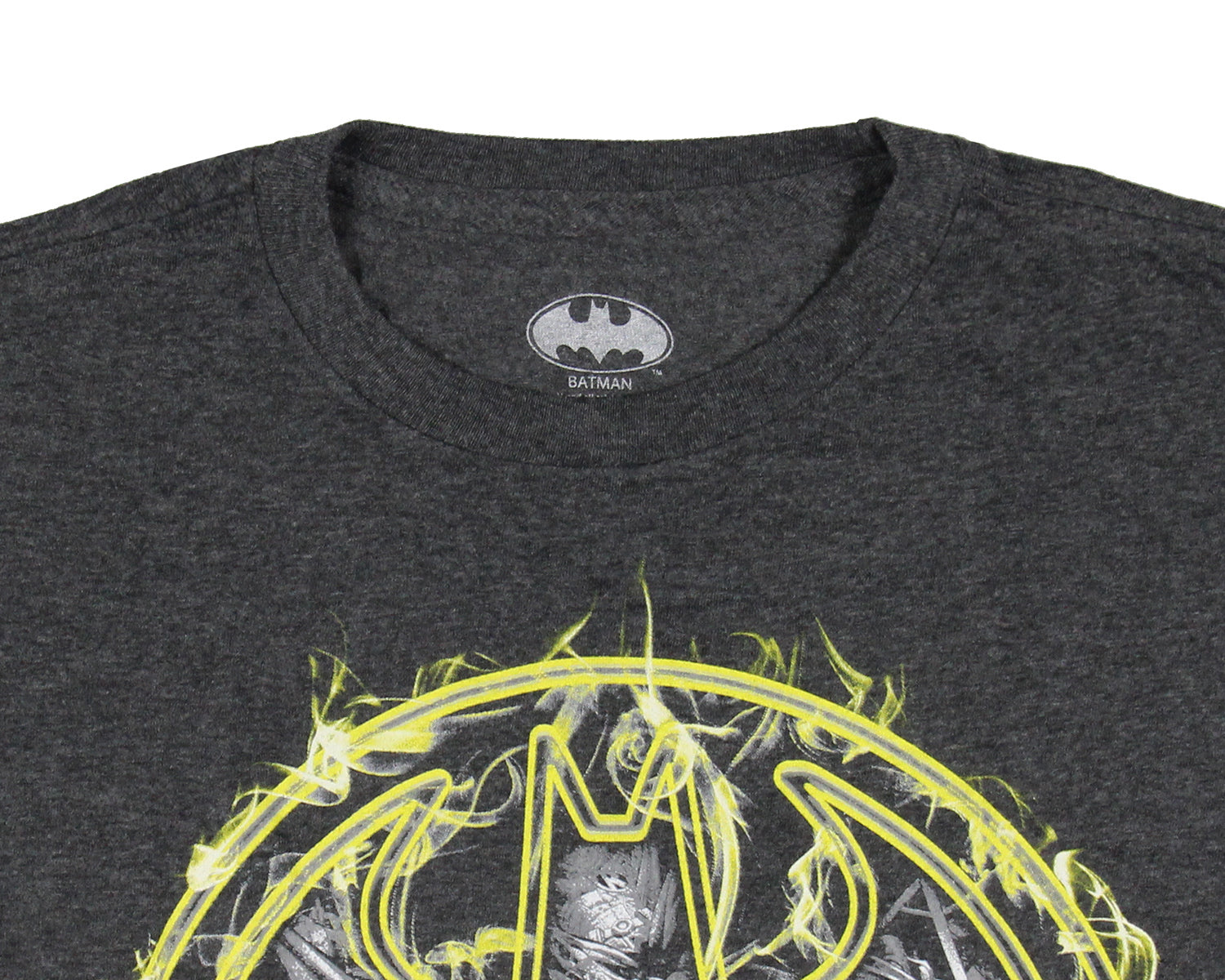 DC Comics Boys' Batman Vapor Bat Signal Graphic Print T-Shirt Kids