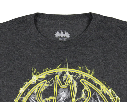 DC Comics Boys' Batman Vapor Bat Signal Graphic Print T-Shirt Kids