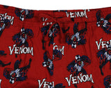 Marvel Men's Spider-Man Venom AOP Red Adult Sleep Lounge Pajama Pants