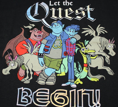 Disney Onward Boy's Ian and Barley Let The Quest Begin T-Shirt Kids