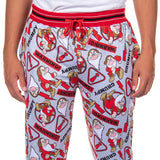 Disney Men's Snow White Grumpy Warning Lounge Sleep Pajama Pants