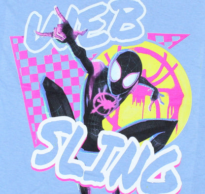 Spider-Man Boy's Web Sling Abstract Design T-Shirt Kids