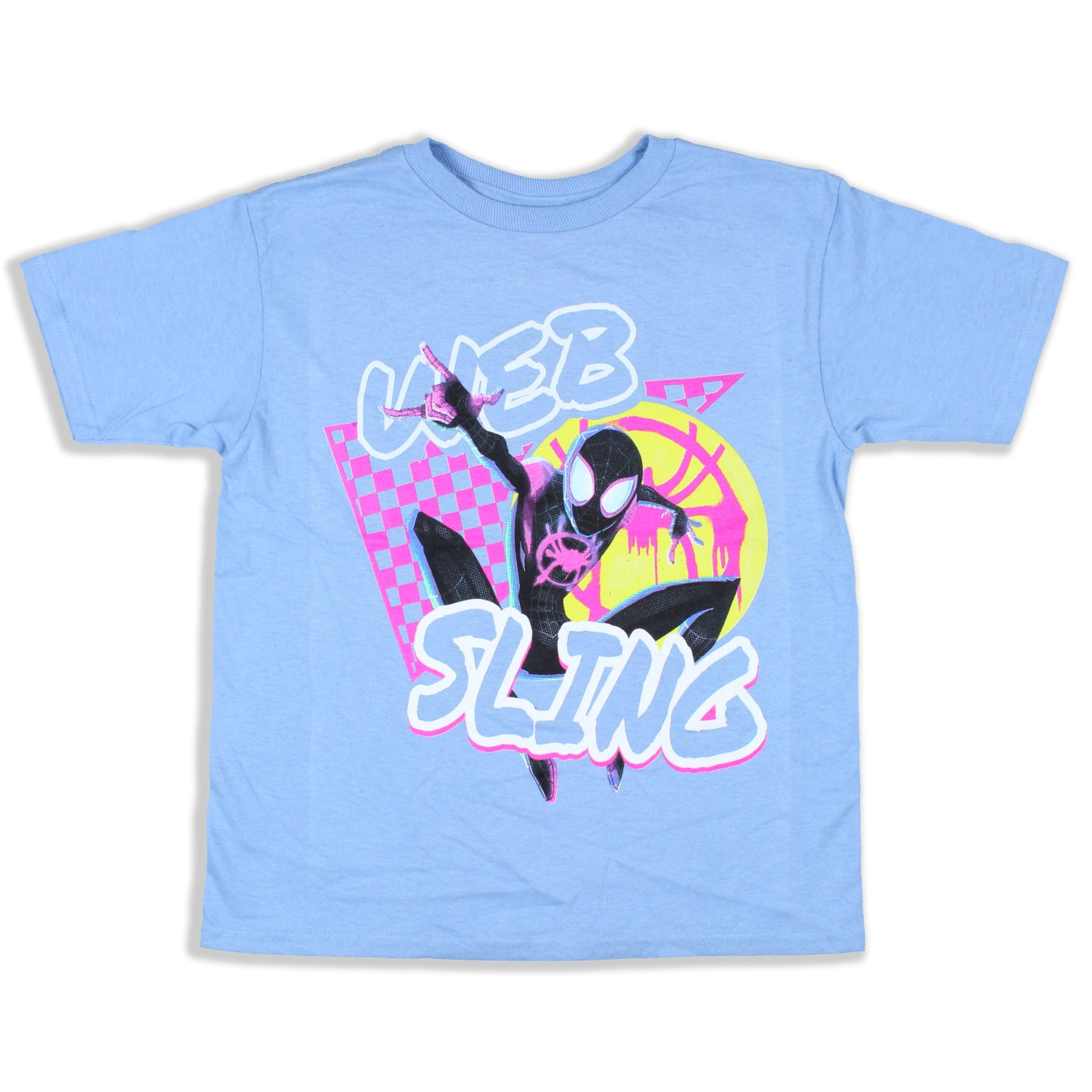 Spider-Man Boy's Web Sling Abstract Design T-Shirt Kids