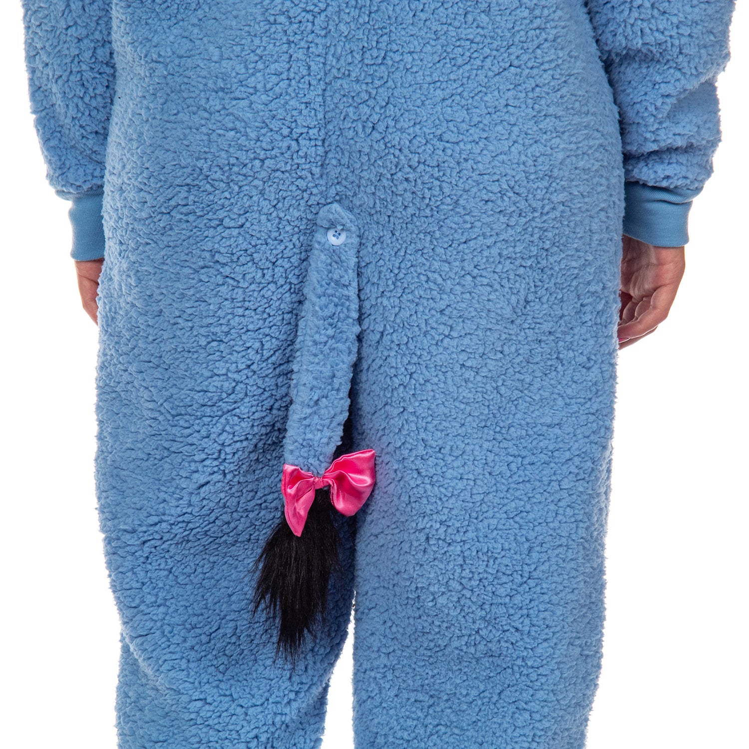 Disney Winnie The Pooh Adult Eeyore Fleece Cosplay Costume Union Suit Pajama