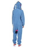 Disney Winnie The Pooh Adult Eeyore Fleece Cosplay Costume Union Suit Pajama LG