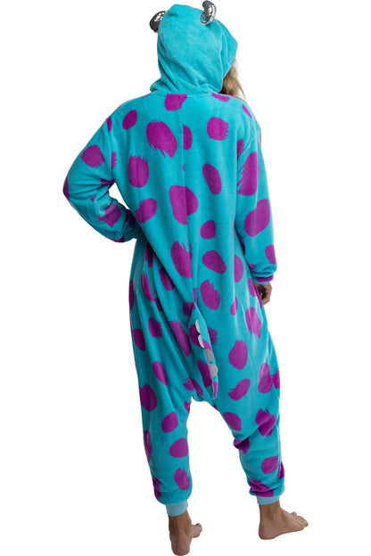 Disney Monsters Inc. Unisex Adult Sulley Kigurumi Cosplay Costume Union Suit
