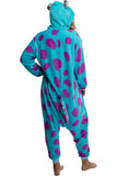 Disney Monsters Inc. Unisex Adult Sulley Kigurumi Cosplay Costume Union Suit