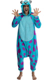 Disney Monsters Inc. Unisex Adult Sulley Kigurumi Cosplay Costume Union Suit