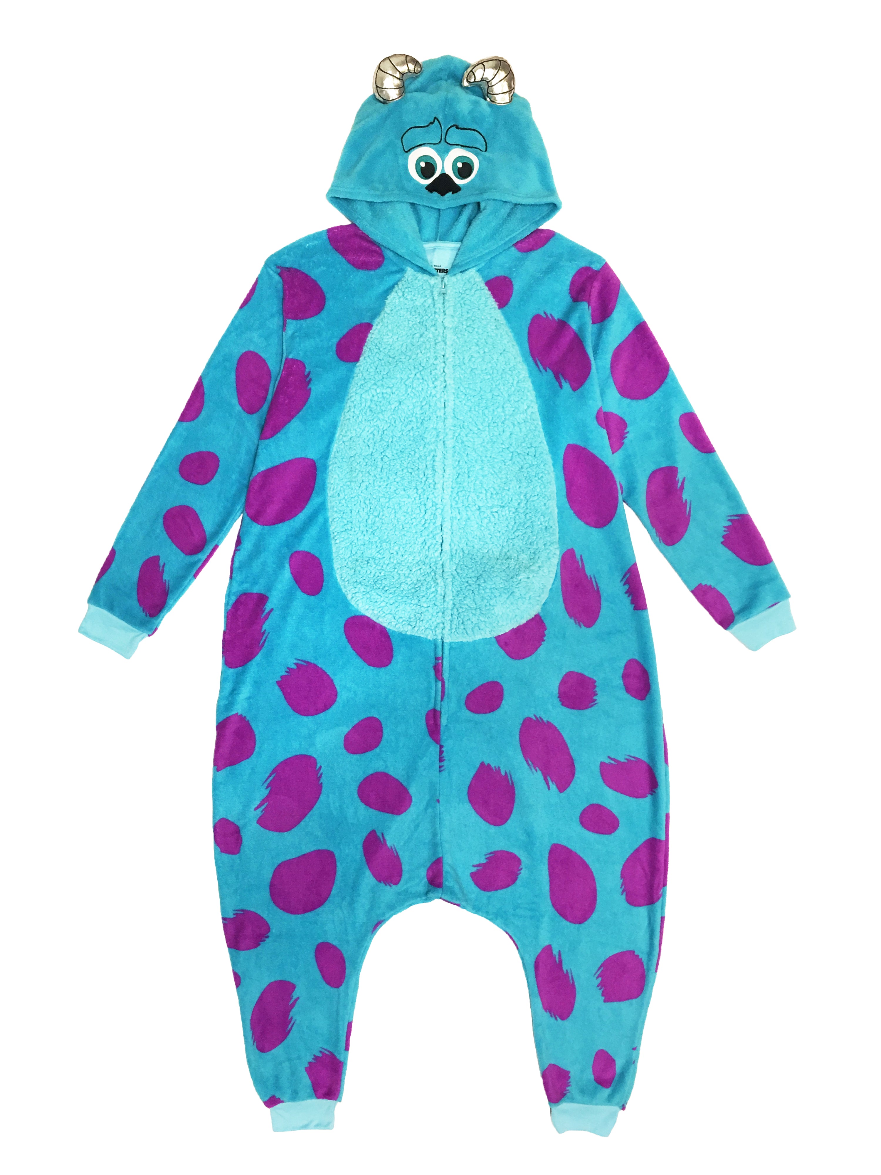 Disney Monsters Inc. Unisex Adult Sulley Kigurumi Cosplay Costume Union Suit
