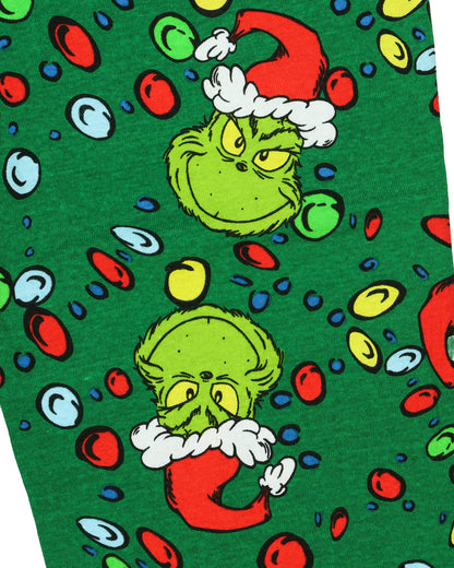 Dr. Seuss The Grinch Pajamas Women's Long Sleeve Shirt and Pant Set