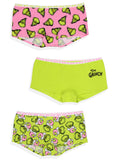 Dr Seuss The Grinch Women's 3-Pack Underwear Panties Boyshorts