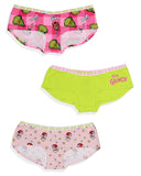 Dr Seuss The Grinch Women's 3-Pack Underwear Panties Boyshorts