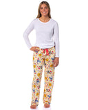 Disney Winnie The Pooh Women's AOP Lights Design Lounge Pajama Pants