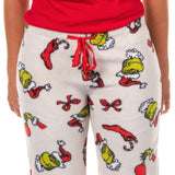 Dr. Seuss The Grinch Pajamas Women's Festive Mischief Lounge Sleep Pants