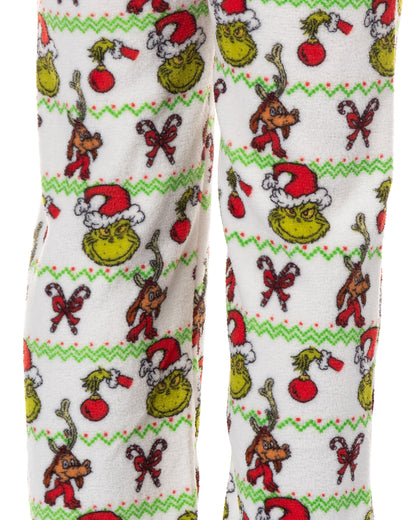 Dr. Seuss The Grinch Pajama Pants Women's Ugly Sweater Lounge PJ Bottoms