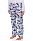 Disney Stitch Pajama Pants Women's Wink Face Checkered Lounge Bottoms