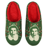 Elf The Movie Buddy Unisex Memory Foam House Slippers For Women Men (S/M)