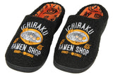 Naruto Shippuden Anime Men's Ichiraku Ramen Shop Embroidered House Slippers