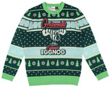 National Lampoon's Christmas Vacation Men's Famous Eggnog Ugly Christmas Sweater