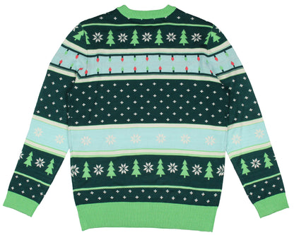 National Lampoon's Christmas Vacation Men's Famous Eggnog Ugly Sweater for Christmas