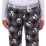 Nightmare Before Christmas Pajamas Women's Jack Plaid Lounge Sleep Pants