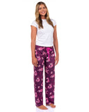 Alice In Wonderland PJs Womens Cheshire Cat All Over Print Pajama Pants
