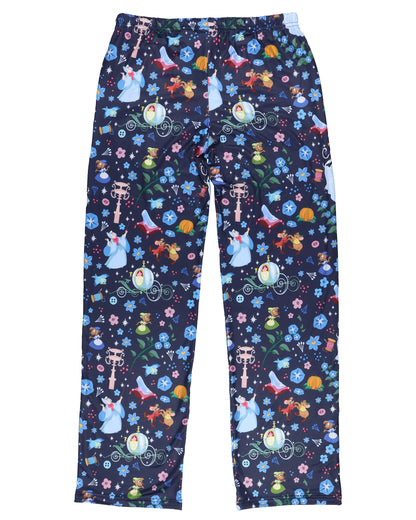 Disney Cinderella Pajama Pants Women's Magical Night Sleep Lounge Bottoms