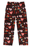 Alice In Wonderland Pjs Womens Queen Of Hearts All Over Print Pajama Pants