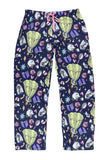 Disney Beauty And The Beast Pjs Womens Belle Mrs. Potts Rose Pajama Pants
