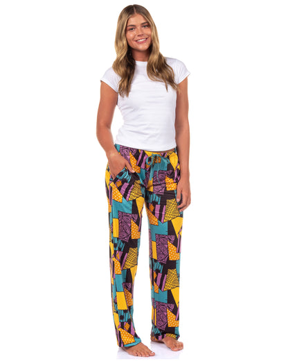 The Nightmare Before Christmas PJs Womens Sally Dress Print Pajama Pants