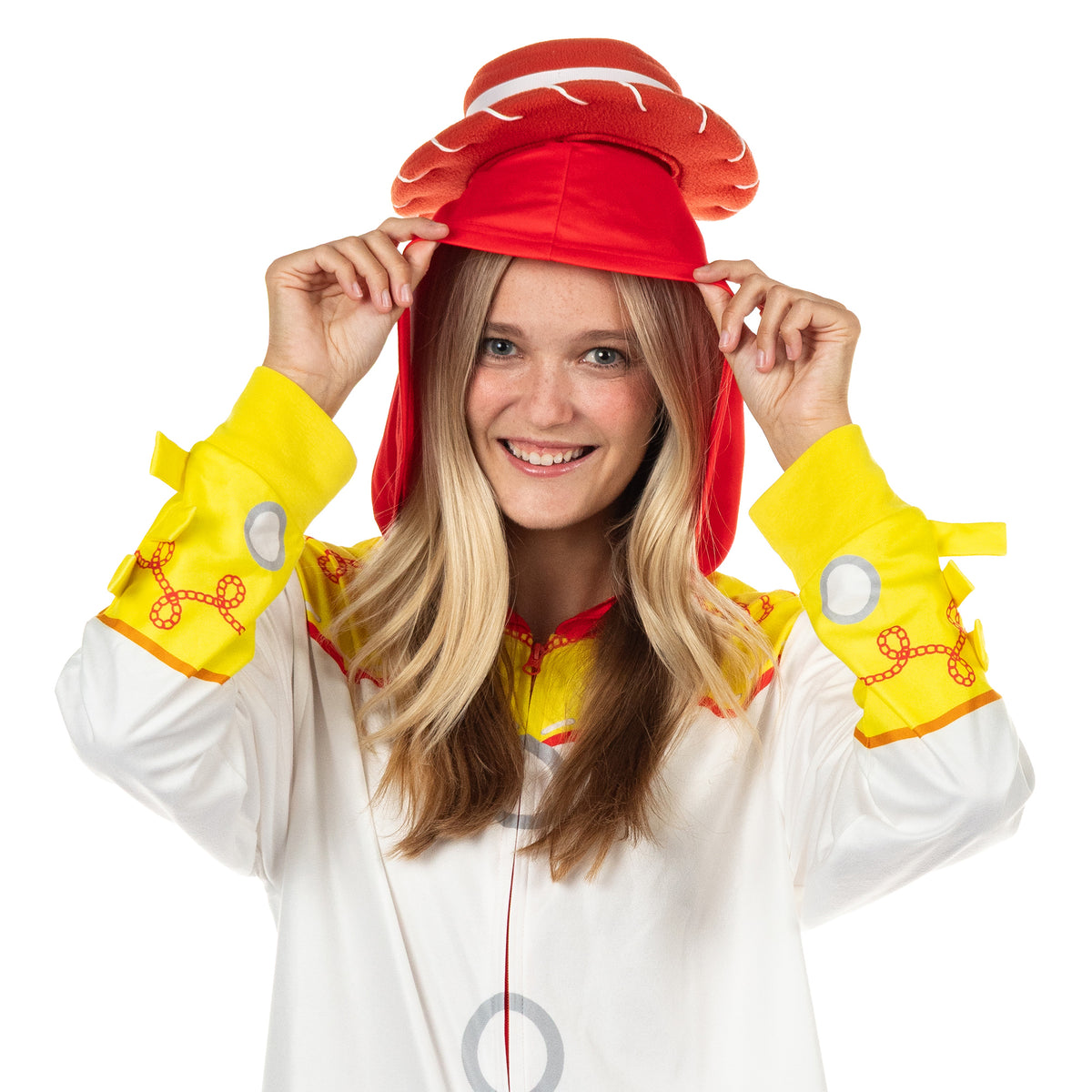 Disney Toy Story Jessie Union Suit Women's Hooded Costume Pajama
