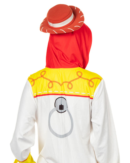 Disney Toy Story Jessie Union Suit Women's Hooded Costume Pajama