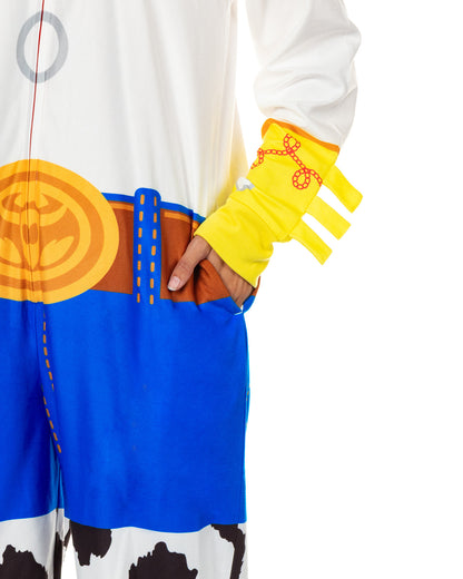 Disney Toy Story Jessie Union Suit Women's Hooded Costume Pajama