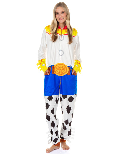 Disney Toy Story Jessie Union Suit Women's Hooded Costume Pajama