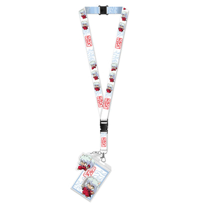 Inuyasha Merch ID Badge Holder Lanyard Keychain Lanyard w/ Plastic Pendant