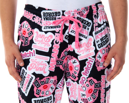 Mean Girls Womens' Burn Book Sleep Lounge Pajama Pants
