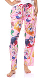 Sailor Moon Women's Allover Character Print Adult Lounge Pajama Pants