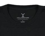 Yellowstone TV Show Men's Helicopter Dutton Ranch Montana T-Shirt Adult