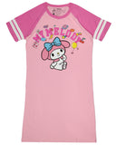 Sanrio Hello Kitty and Friends Women's Varsity Pajama Sleep Shirt