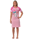 Sanrio Hello Kitty and Friends Women's Varsity Pajama Sleep Shirt