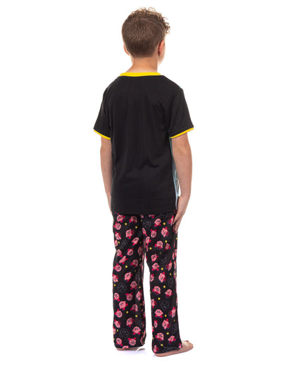 Nintendo Kirby Pajamas Boy's Short Sleeve Shirt and Pant Set