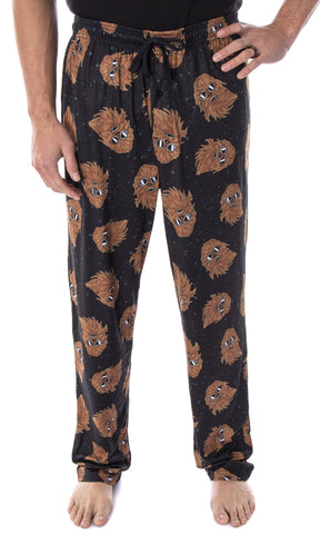 Star Wars Men's Shady Chewbacca Sleep Lounge Pajama Pants (LG)