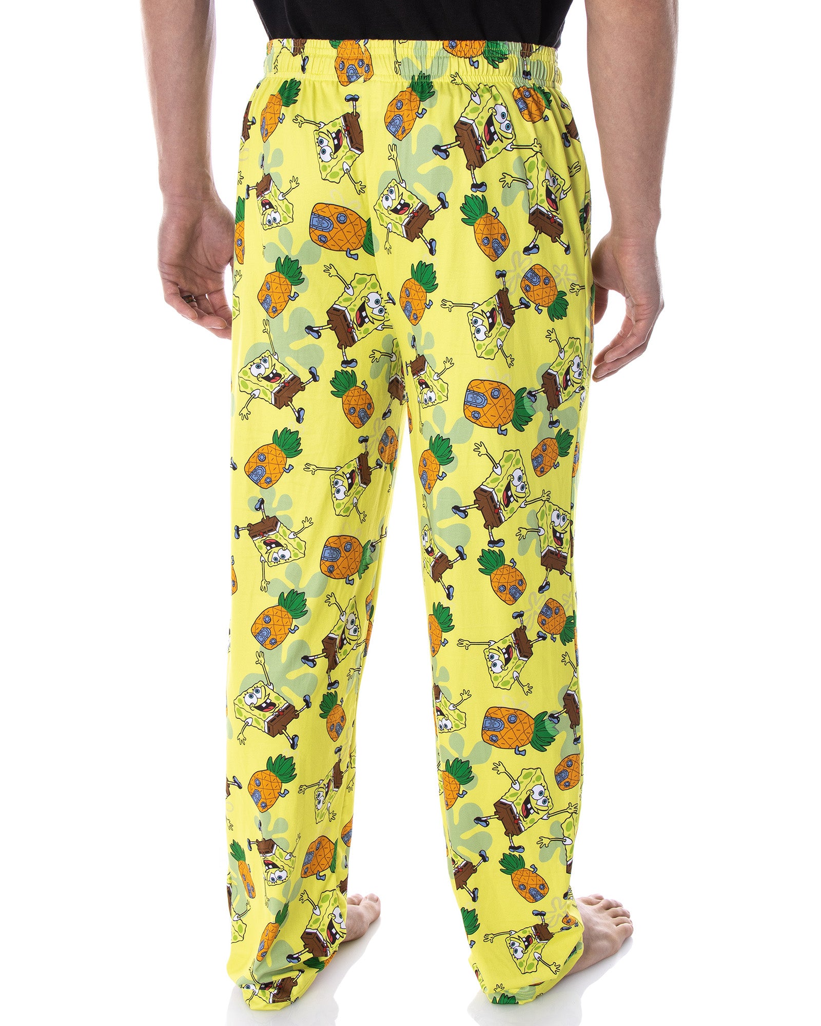 SpongeBob SquarePants Men's Pineapple House Adult Lounge Pajama Pants