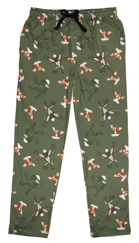 Gremlins Men's Gizmo Gremlin AOP Sleep Pajama Lounge Pants With Pockets