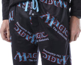 Magic The Gathering Card Game Men's Allover Logo Pajama Pants