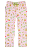 Sanrio Keroppi Women's Pajama Pants Allover Print Adult Lounge Sleep Bottoms