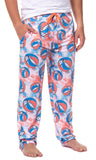 Grateful Dead Men's Allover Steal Your Face Logo Tie Dye Adult Pajama Pants