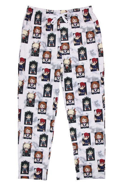 My Hero Academia Men's Pajama Pants Deku Bakugo Shoto Todoroki Sleep Pants