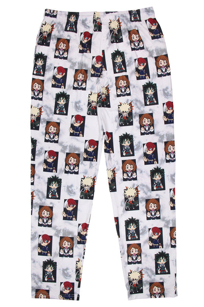 My Hero Academia Men's Pajama Pants Deku Bakugo Shoto Todoroki Sleep Pants