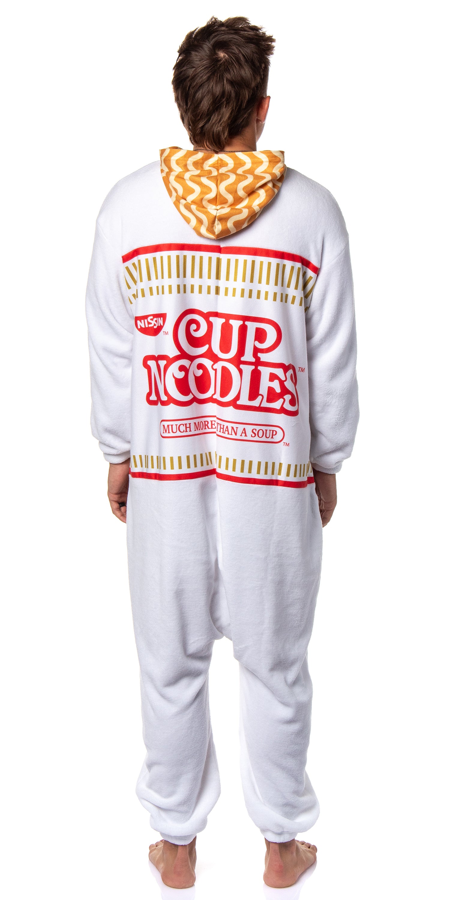 Nissin Top Ramen Cup Noodles Costume Pajama One Piece Kigurumi Union Suit